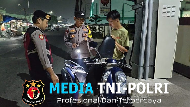 Antisipasi Tawuran dan Kejahatan Jalanan, Polsek Babelan Tingkatkan Pengawasan di Kawasan Pasar Babelan