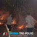 Gerak Cepat Polres Lampung Timur dan Brimob Padamkan Karhutla di TN Way Kambas