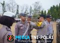 Wujudkan Lalu Lintas yang Tertib, Polres Lampung Utara Gelar Apel Pasukan Operasi Patuh Krakatau 2026