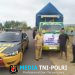 Polres Pringsewu Kawal Pendistribusian Logistik Pilkakon ke 59 Pekon