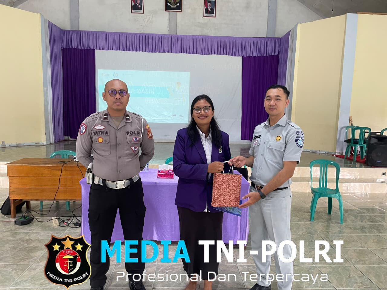 Police Goes to Campus, Polres Landak Edukasi Mahasiswa STT Arastamar tentang Etika Berlalu Lintas