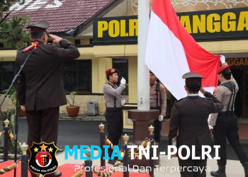 Upacara Hari Sumpah Pemuda ke-98, Kapolres Tanggamus Tekankan Pemuda Patriotik, Gigih dan Berempati
