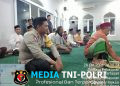 Pererat Silaturahmi Lewat Subuh Keliling, Personel Polsek Pebayuran Ajak Warga Kelurahan Kertasari Jaga Kamtibmas