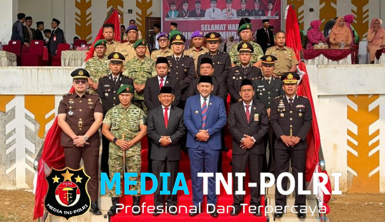 Kobarkan Semangat Perjuangan, Kapolres Merangin Hadiri Upacara Hari Sumpah Pemuda ke-98 di Kantor Bupati Merangin