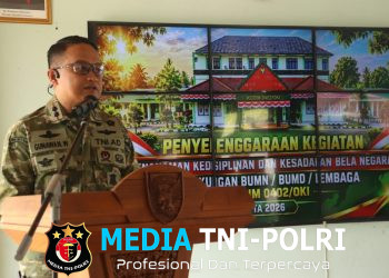 Tanamkan Disiplin dan Semangat Bela Negara, Kodim 0402/OKI Gelar Kegiatan bagi BUMN/BUMD dan Lembaga TA 2026