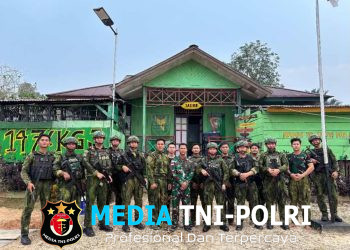 Dansatgas Yonif 147/KGJ Tinjau Kesiapan Prajurit di Pos Jagiro Pastikan Moril dan Keamanan Wilayah Perbatasan Tetap Terjaga