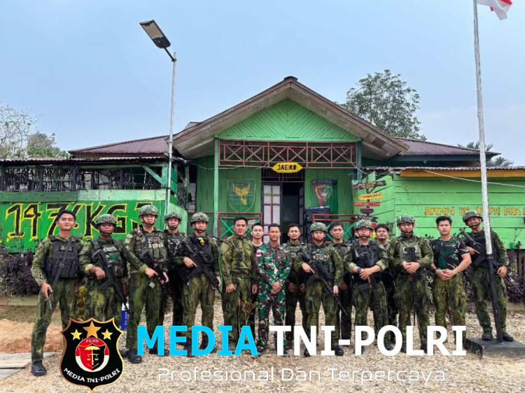 Dansatgas Yonif 147/KGJ Tinjau Kesiapan Prajurit di Pos Jagiro Pastikan Moril dan Keamanan Wilayah Perbatasan Tetap Terjaga