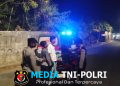 Jaga Kondusifitas Wilayah, Polsek Muaragembong Gelar Operasi Kejahatan Jalanan dan Patroli Dini Hari