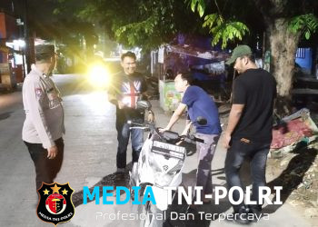 Cegah Kejahatan Jalanan dan Tawuran, Polsek Sukatani Gelar Operasi Kejahatan Jalanan dan Patroli Biru