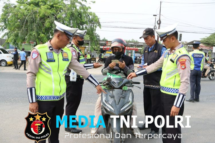 668 Pelanggar Terjaring Operasi Patuh di Pringsewu, Helm dan Sabuk Pengaman Mendominasi